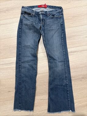 Guess Women's Medium Blue Flare Jeans